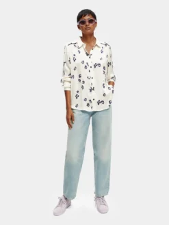 Scotch & Soda Slim-fit Piped Shirt -Cheap Gossavia Store 1BBacMQkS43semaau15ItGYaA 27880.1710761061