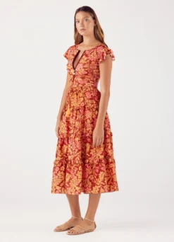 Lilou Frilled Peasant Skirt PEONIA -Cheap Gossavia Store 4yaciGMJhU UCGlO4niY5yGBg 29218.1708690957