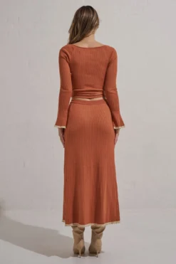 BASK KNIT SKIRT - TERRACOTTA -Cheap Gossavia Store 5peUjgEv5AWWiq7c7C0p3aiho 70580.1710502613