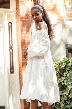 PEBBLY DRESS CRISP WHITE -Cheap Gossavia Store 6tqhAWzfosvUURIEZMRIgD5Hg 95241.1704234677