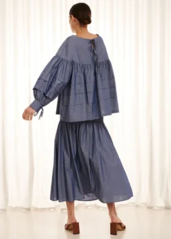 Faith Skirt - Chambray -Cheap Gossavia Store 8f709Dw2KNeT4ftSM OXCC5jI 52817.1704503825