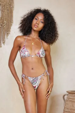 Marjorie High Argentina Reversible - Ocean Sunset Paisley/Ocean Sunset Kaleidoscope