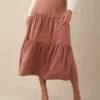 Prairie Skirt - Rosewood