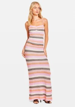 FIESTA MAXI SKIRT SUNSET STRIPE