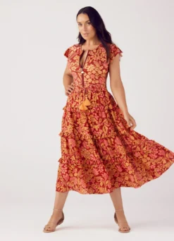 Lilou Frilled Peasant Skirt PEONIA -Cheap Gossavia Store HFzhPLLswZywK0PTT3NLwDg3U 67511.1708690958