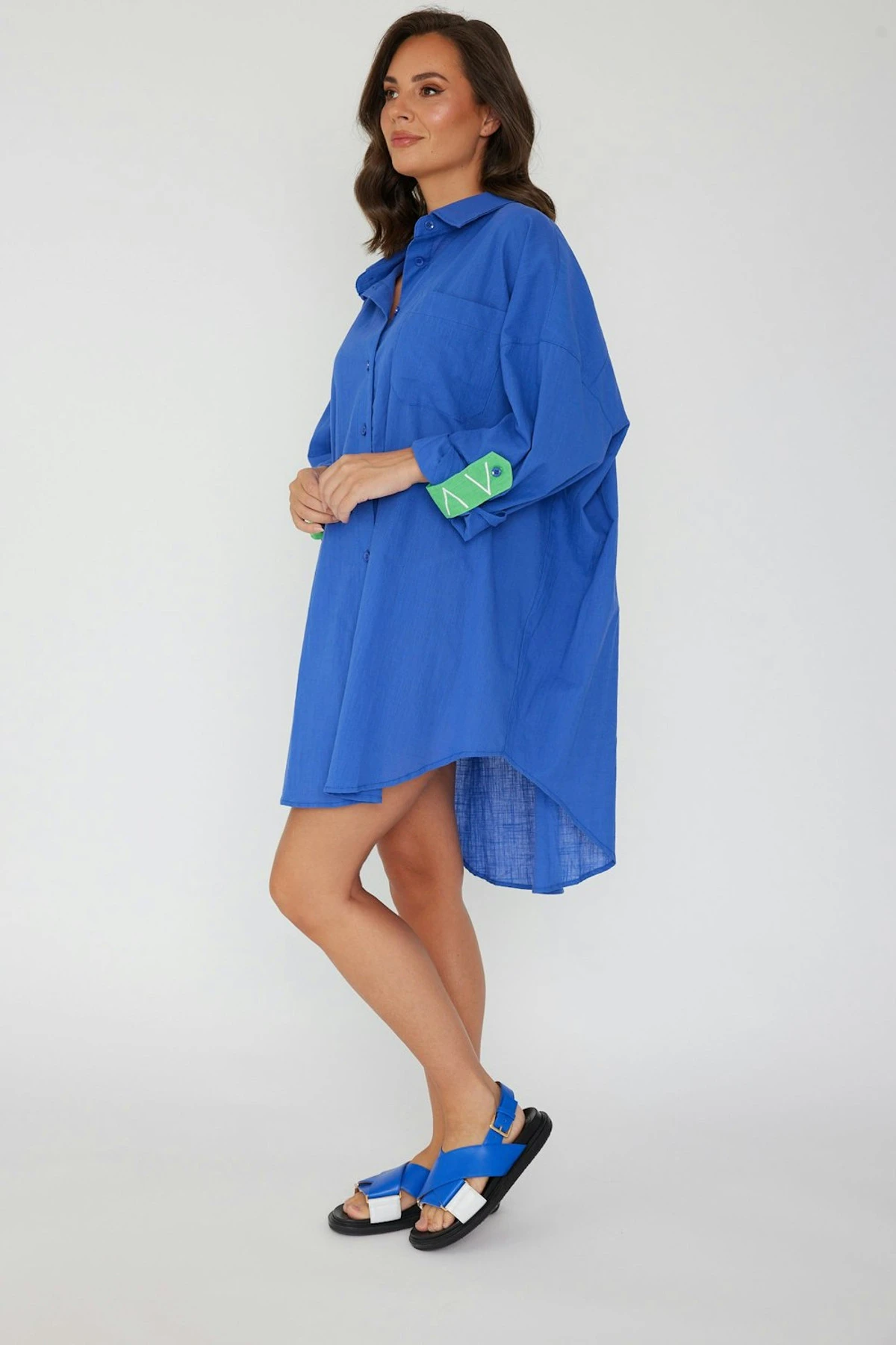 IZZY Dress Blue 8 IZZY Dress Blue - Image 8