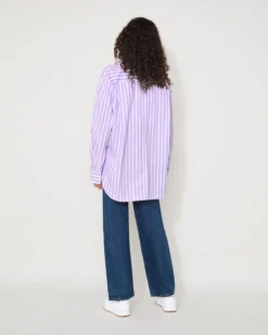 EVERYDAY SHIRT - LAVENDER STRIPE -Cheap Gossavia Store KShAhnliPvTx lm79RLqMKTJE 67790.1711106649