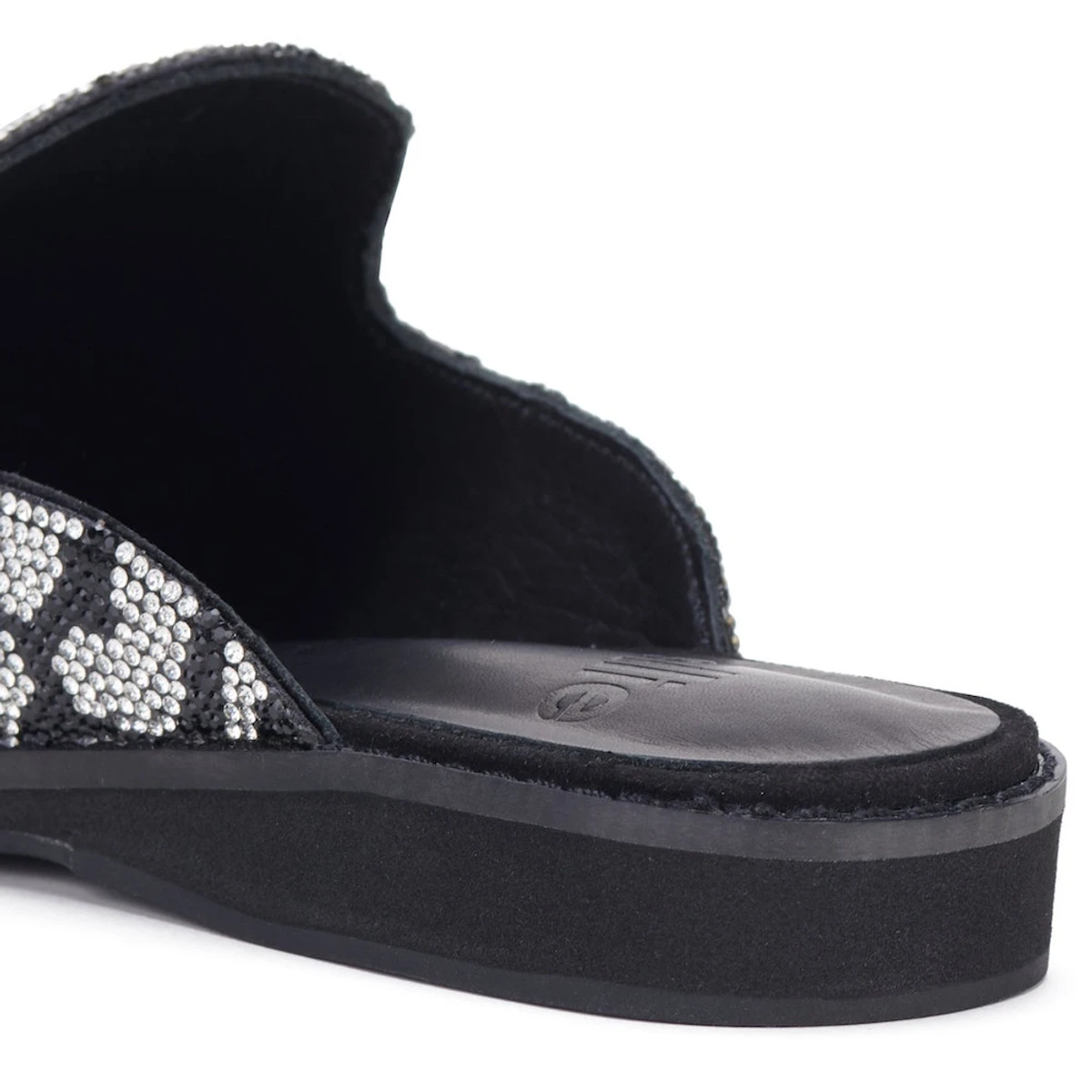 Derby Mule Leopard Rhinestone 6 Derby Mule Leopard Rhinestone - Image 6