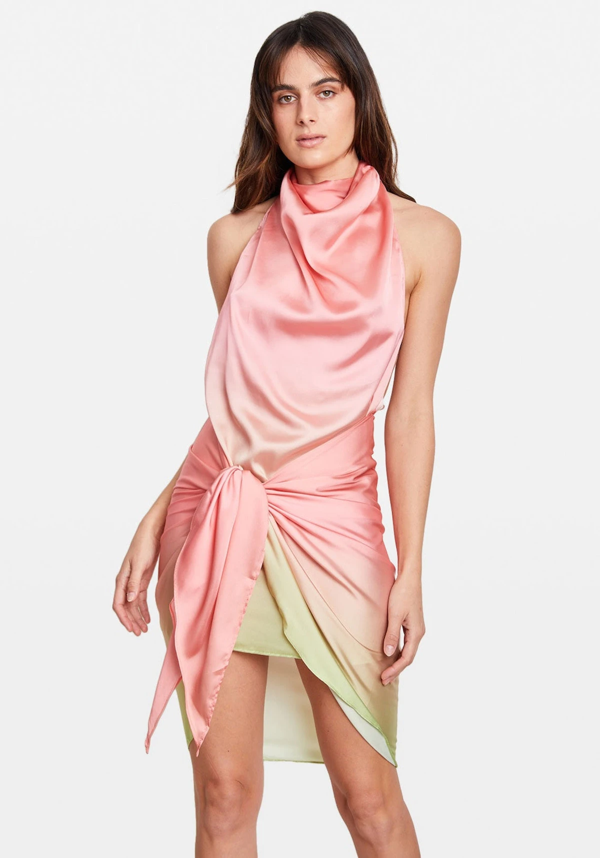 PROVIDENCIA MINI DRESS DRAGON FRUIT 3 PROVIDENCIA MINI DRESS DRAGON FRUIT - Image 3