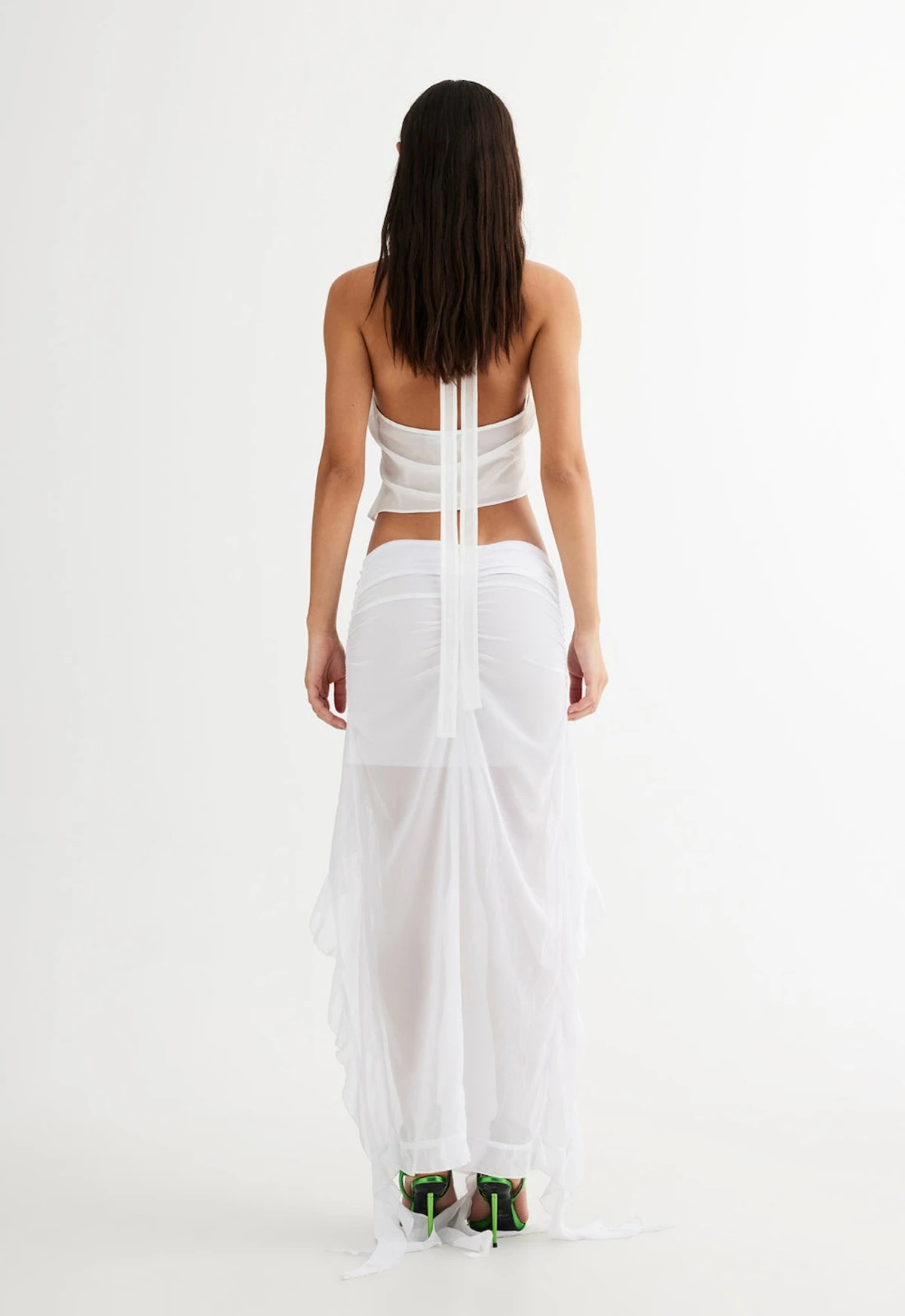 RENDEZVOUS SKIRT - PORCELAIN 5 RENDEZVOUS SKIRT - PORCELAIN - Image 5