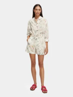Scotch & Soda Printed Oversized Shirt - 100496646 -Cheap Gossavia Store R2eLbYmJ9W6cmLq zwS8GRThU 50109.1710848129