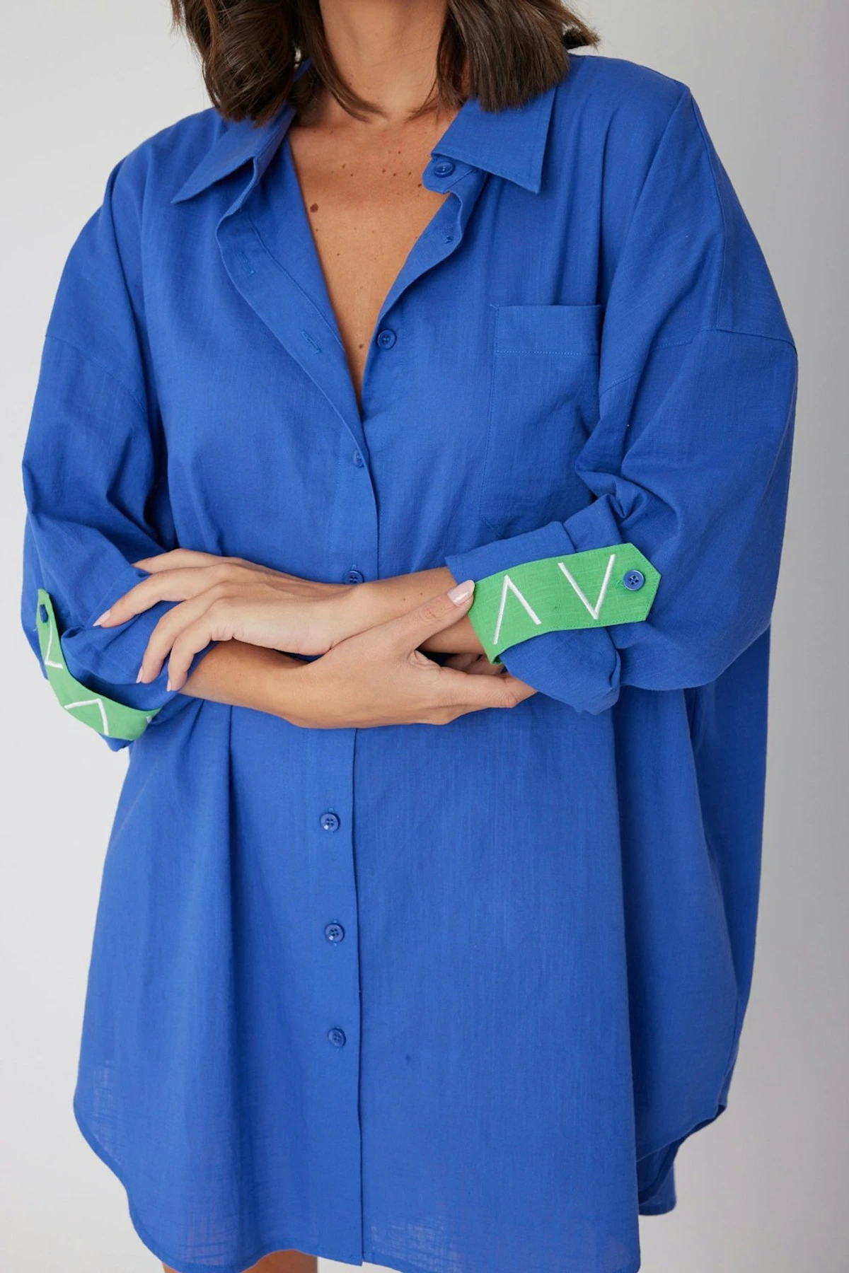 IZZY Dress Blue 5 IZZY Dress Blue - Image 5