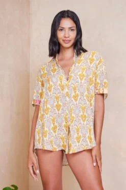 Alita Indra Shirt - Golden