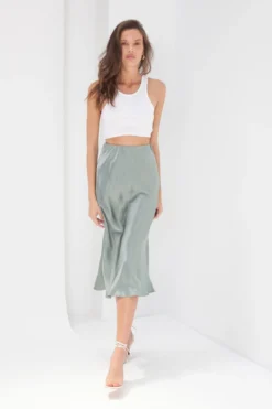 Madeline Silk Skirt - Teal -Cheap Gossavia Store Rs5fA1Je1Ii3Tl6tzamj8ZTbk 35052.1706704218