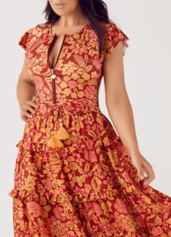 Lilou Frilled Peasant Skirt PEONIA -Cheap Gossavia Store SGbT2XAghEUI7 K 7kZV5 FVQ 64322.1708690953