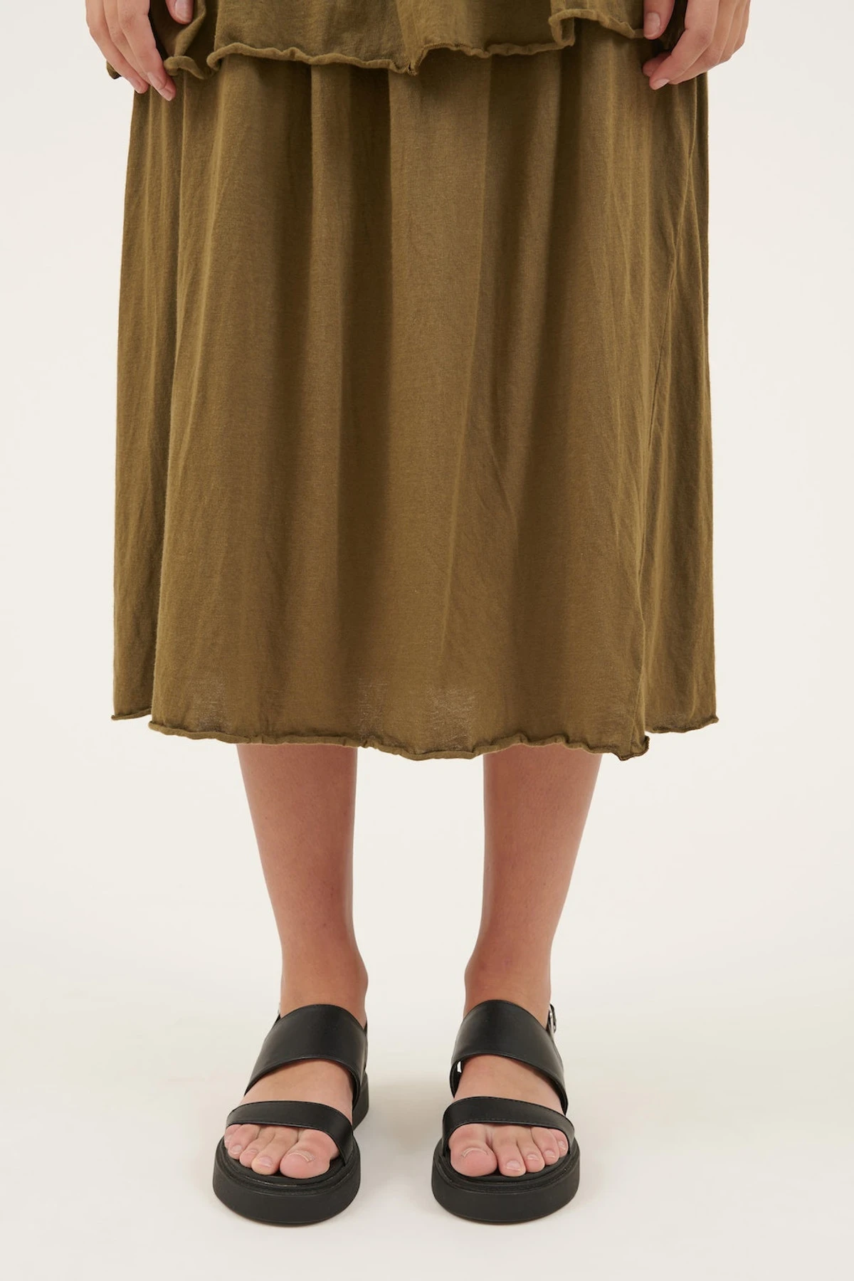 MIKU SKIRT - KHAKI - FINAL SALE 17 MIKU SKIRT - KHAKI - FINAL SALE - Image 17