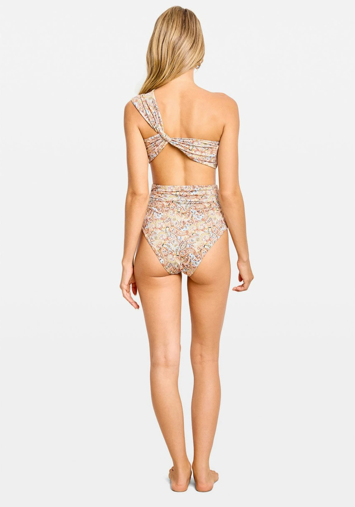 KELLY HIGH WAIST BOTTOM KERALA PRINT 4 KELLY HIGH WAIST BOTTOM KERALA PRINT - Image 4