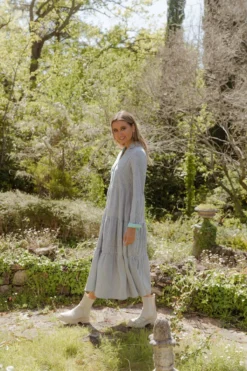 Bamby Tiered Midi Shirt Dress - 100222252 -Cheap Gossavia Store ZHX2TWWWhjBuNcemk8L rfMEM 95850.1690986674