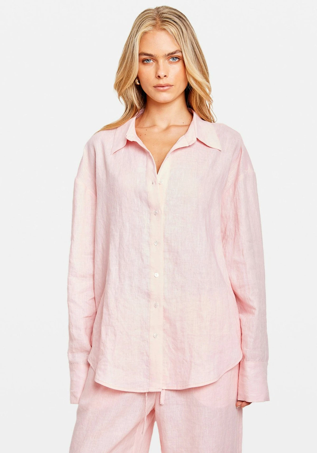 RESORT SHIRT PALE PINK 7 RESORT SHIRT PALE PINK - Image 7