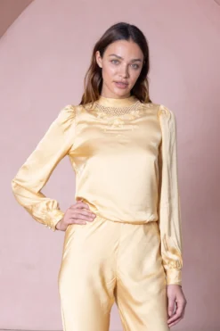 Santa Teresa Tali Blouse - Gold Dust -Cheap Gossavia Store jApg0qkgjKsuEwwnvMKcEbmMI 93213.1711106442