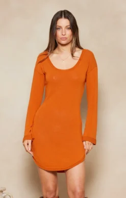 Nixie Teia Mini Dress - Burnt Orange -Cheap Gossavia Store jmO5r60e4RIqO1qOaA4B5FyI4 46067.1711107622