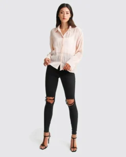 Yoko Shirred Chiffon Blouse - Blush -Cheap Gossavia Store n3lzFcreMTZu8MDoySRwl3HnQ 07725.1710415641
