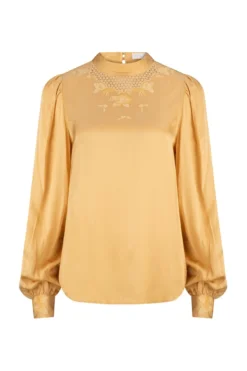 Santa Teresa Tali Blouse - Gold Dust -Cheap Gossavia Store o TxBSycKbRnZTAaIQAqJXCio 66886.1711106442