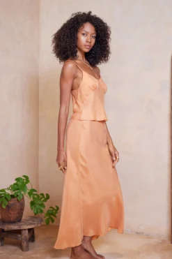 Cinzia Blake Maxi Skirt - Dusty Orange -Cheap Gossavia Store o4StHlG1pIUOfO4JkI BkGOB8 42203.1711106650