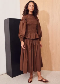 Four Square Top - Cocoa -Cheap Gossavia Store rxdZ etzFKSmHFXsiF4tTvims 05794.1703199781