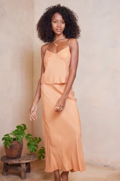 Cinzia Blake Maxi Skirt - Dusty Orange -Cheap Gossavia Store tXaPP JkUWVGuaANoCtmWZa2w 76420.1711106649