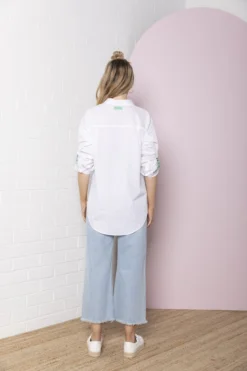 Classic Oversize Shirt - White W/ Emerald Gingham -Cheap Gossavia Store wUkVWVwPlYfmcGhlzNQGvOuv4 38042.1700982430