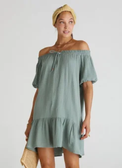 Off Shoulder Dress - 100353447