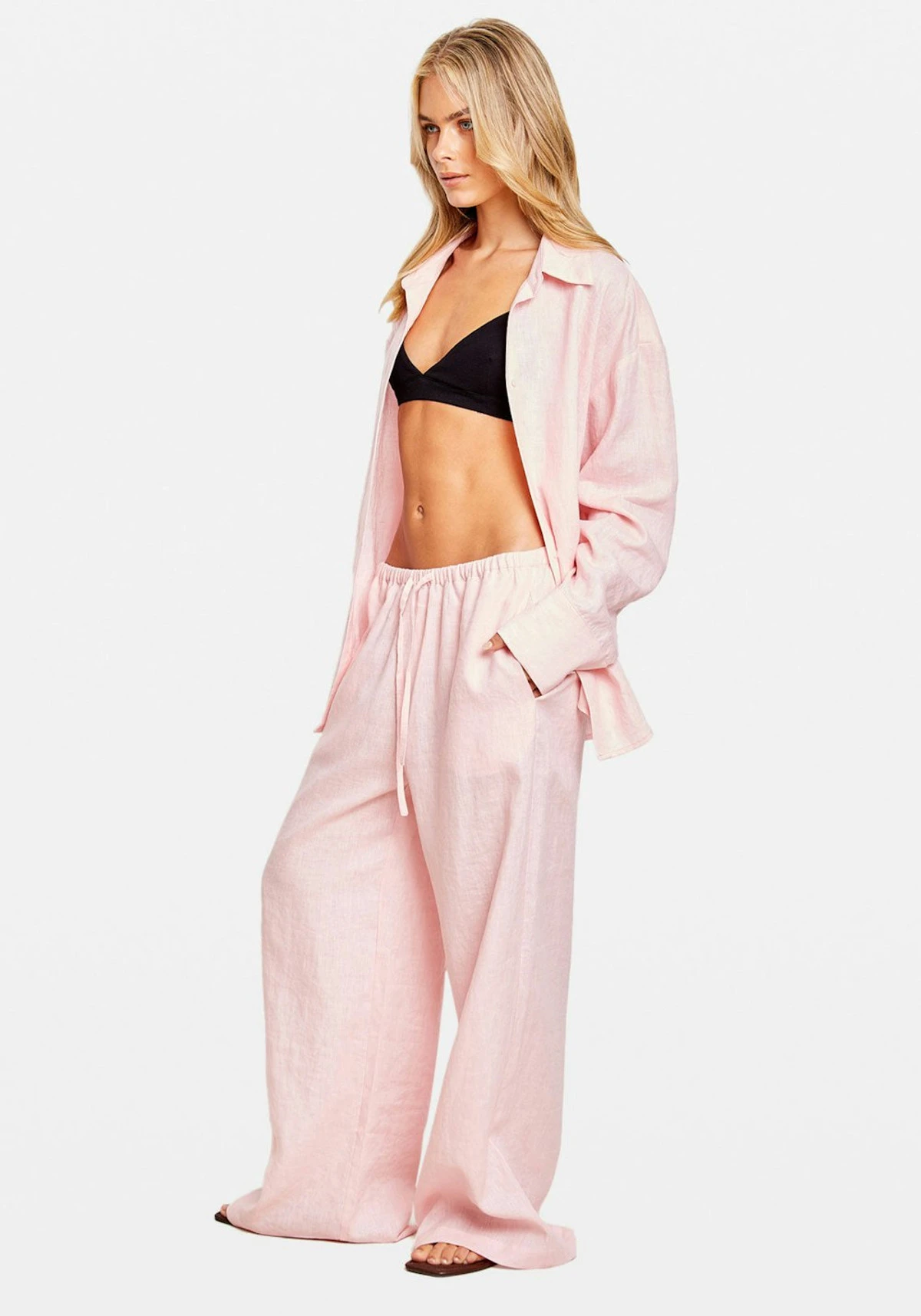 RESORT SHIRT PALE PINK 4 RESORT SHIRT PALE PINK - Image 4