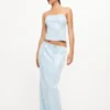 SHE'S ALL THAT MAXI SKIRT - SKY BLUE